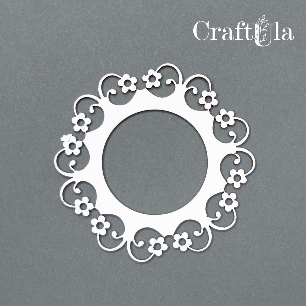 Set of Chipboard Frames 0031XS (4 pcs, dia approx. 6cm x0,15cm) Set of Chipboard Frames 0031XS (4 pcs, dia approx. 6cm x0,15cm)