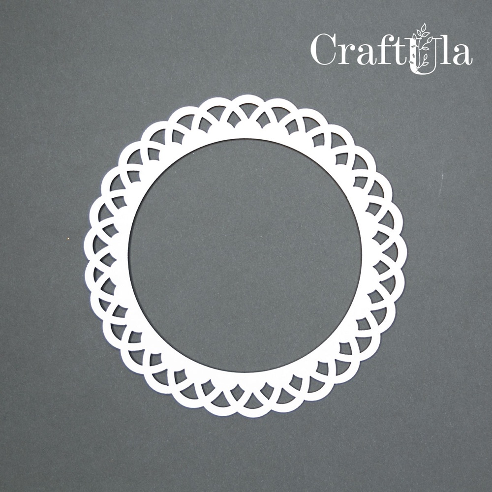 Set of Chipboard Frames 0032M (2 pcs, dia approx. 12cm x0,15cm) Set of Chipboard Frames 0032M (2 pcs, dia approx. 12cm x0,15cm)