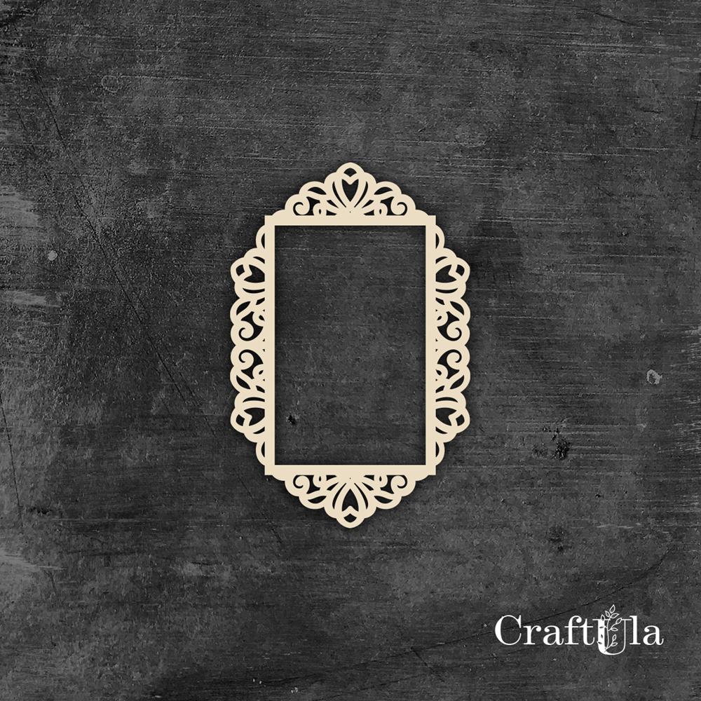 Set of Chipboard Frames 0041M (2 pcs, approx. 12x9x0,15cm) Set of Chipboard Frames 0041M (2 pcs, approx. 12x9x0,15cm)