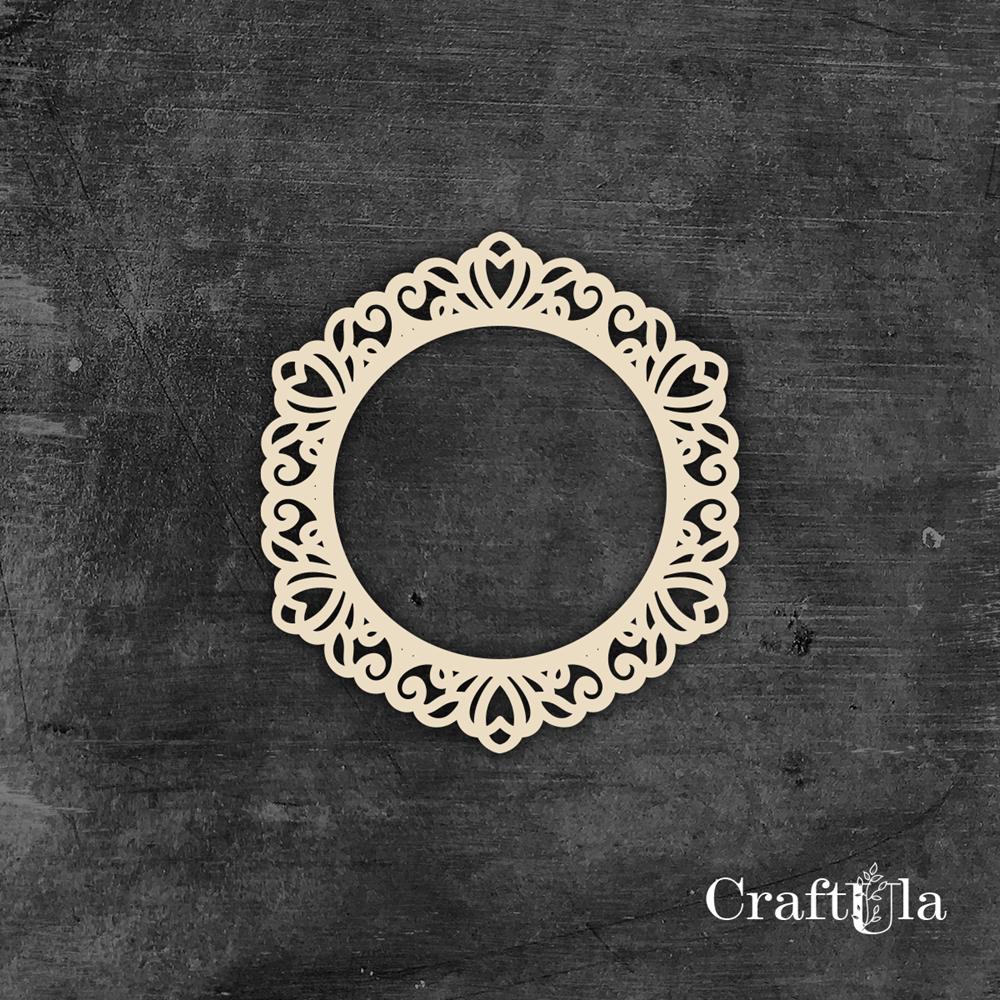 Set of Chipboard Frames 0044M (2 pcs, dia approx. 12x0,15cm) Set of Chipboard Frames 0044M (2 pcs, dia approx. 12x0,15cm)