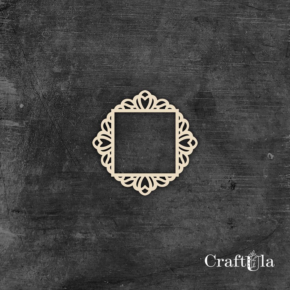 Set of Chipboard Frames 0046XS (4 pcs, dia approx. 6x0,15cm)