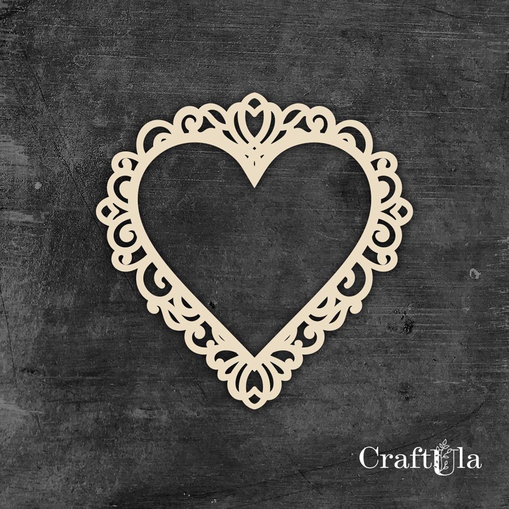 Chipboard Frame 0048L (approx. 14x14x0,15cm)