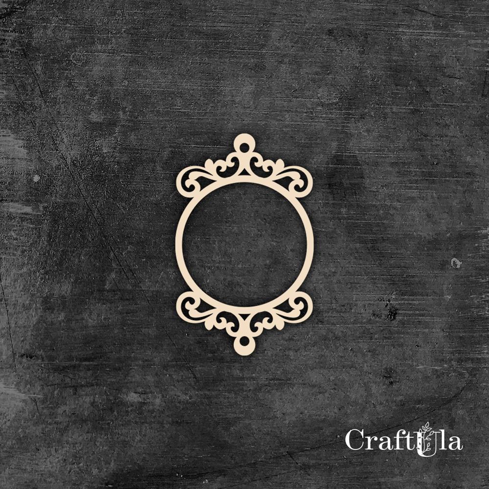 Set of Chipboard Frames 0049M (2 pcs, approx. 12x9x0,15cm)