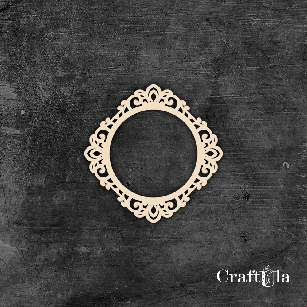 Set of Chipboard Frames 0052M (2 pcs, dia approx. 12x0,15cm) Set of Chipboard Frames 0052M (2 pcs, dia approx. 12x0,15cm)