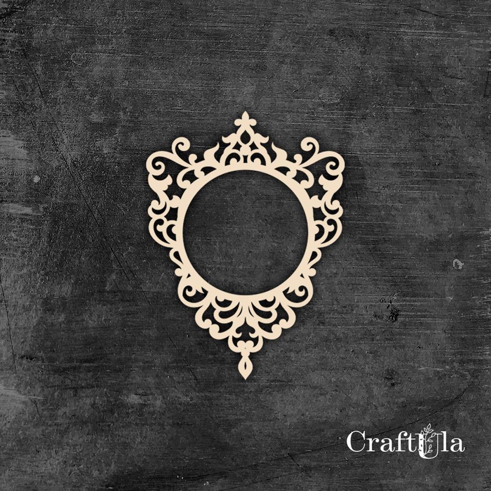 Chipboard Frame 0053L (approx. 14x10x0,15cm)