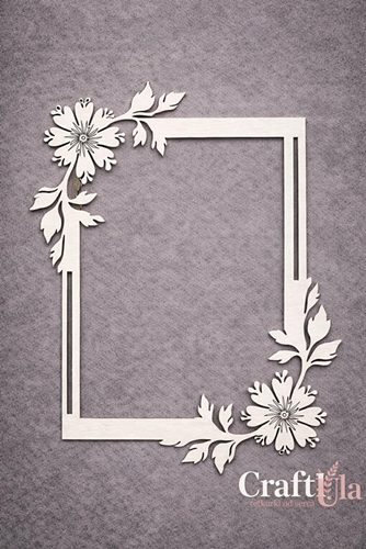 Chipboard Frame 0066L (approx. 14x10x0,15cm)