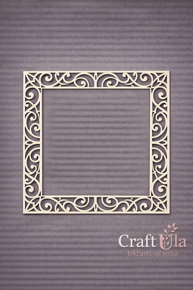 Chipboard Frame 0069L (approx. 14x14x0,15cm)
