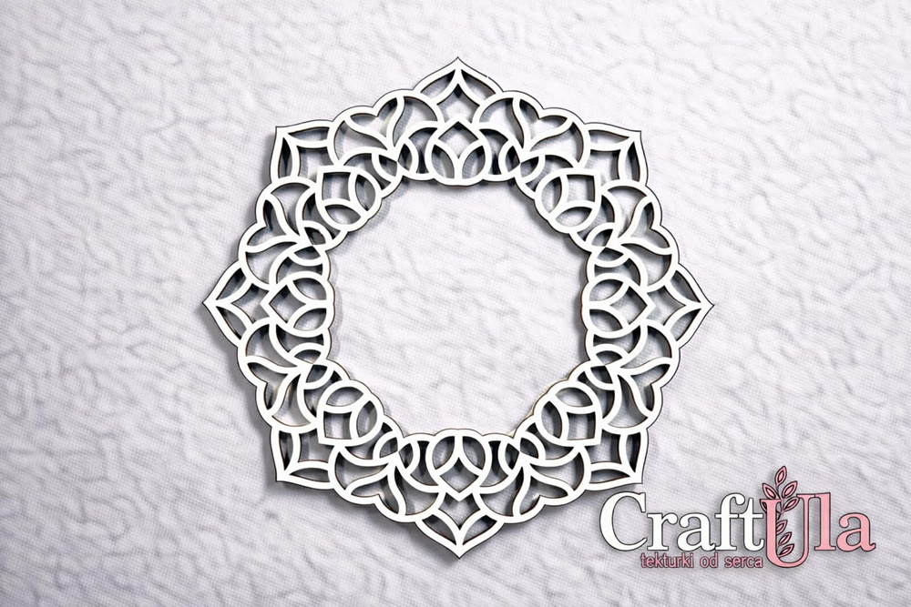 Set of Chipboard Frames 0081M (2 pcs, dia approx. 12x0,15cm) Set of Chipboard Frames 0081M (2 pcs, dia approx. 12x0,15cm)