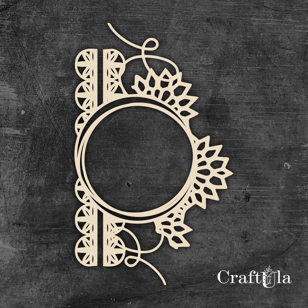 Chipboard Frame 1469 (approx. 9x6x0,15cm)