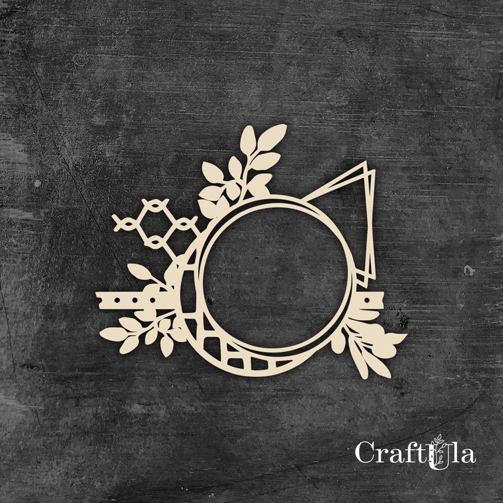 Chipboard Frame 1476 (approx. 12x10x0,15cm)