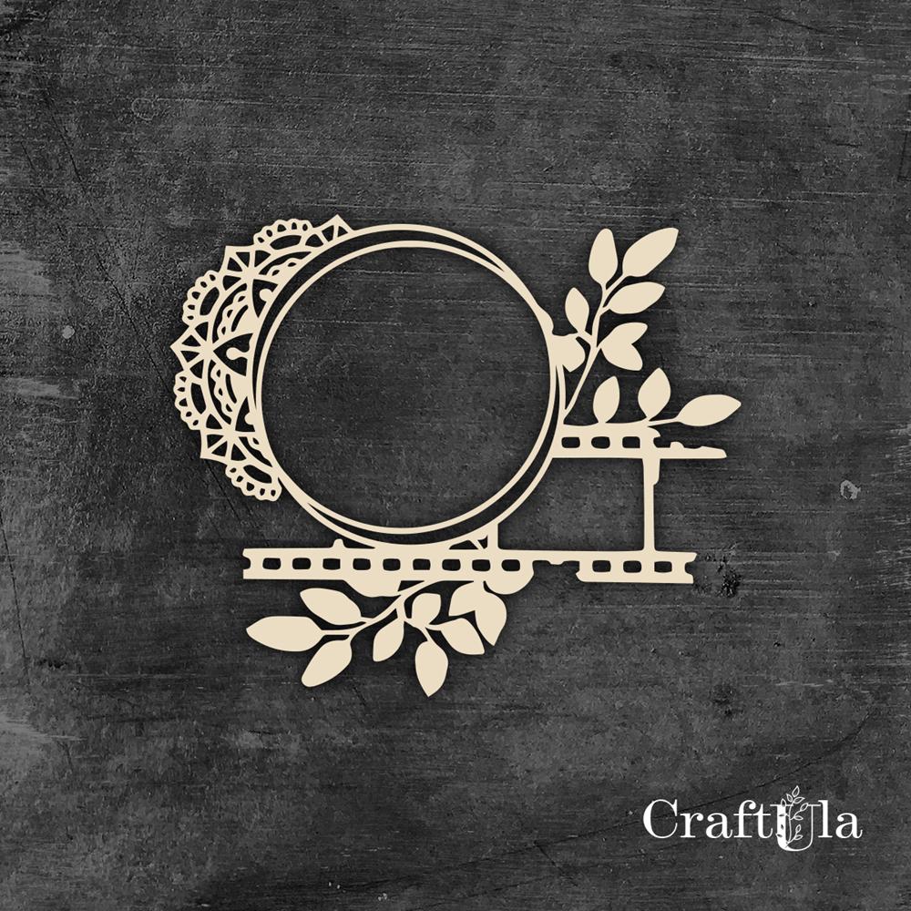 Chipboard Frame 1477 (approx. 15x12x0,15cm)