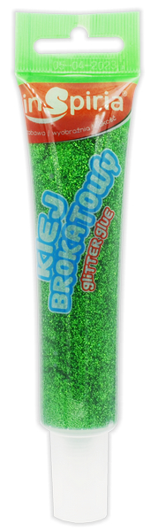 Glitter glue Green, 40ml
