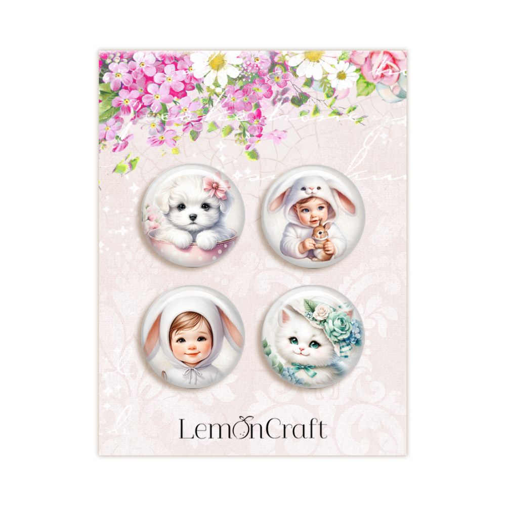 Buttons Sweetheart (self adhesive, dia around 2,5 cm) Buttons Sweetheart (self adhesive, dia around 2,5 cm)