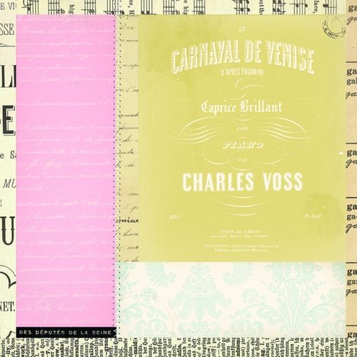 PA407 A Night at the Theather-12x12 Dbl Sided