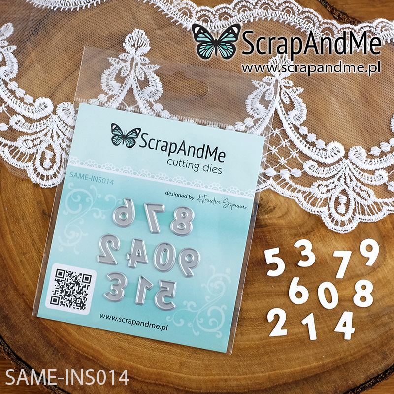 Die Numbers - height 1,4 cm