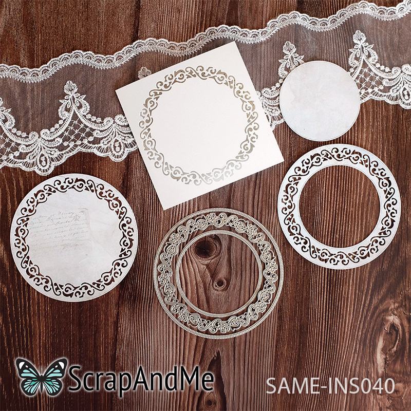 Die Frame 40 - dia 13,2 cm/12,3 cm/8,7 cm Die Frame 40 - dia 13,2 cm/12,3 cm/8,7 cm