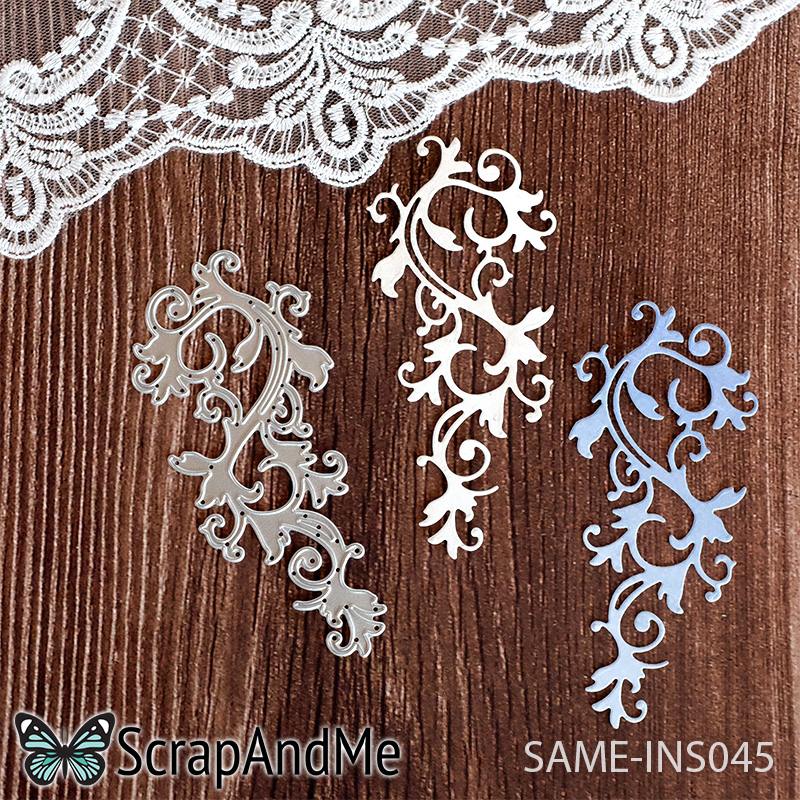 Die Ornament 45 - 4,5x10 cm Die Ornament 45 - 4,5x10 cm
