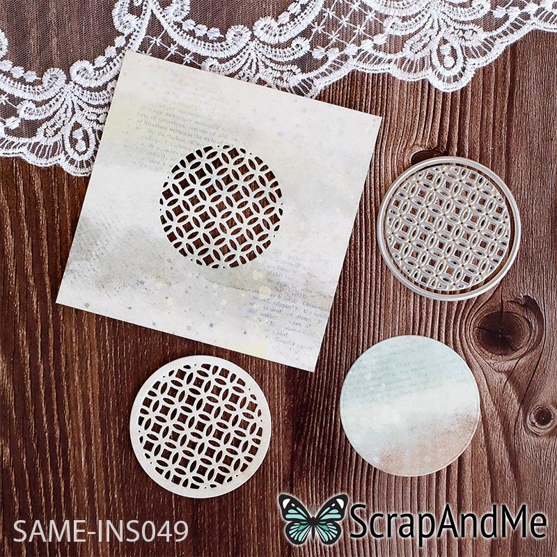 Die Openwork Wheel - dia 6 cm/5 cm Die Openwork Wheel - dia 6 cm/5 cm