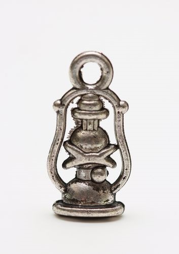 Charms set Oil Lamp 7*17mm, 10 pcs
