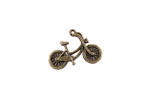 Metal charms set MOTORCYCLE 20*26mm, 10pcs