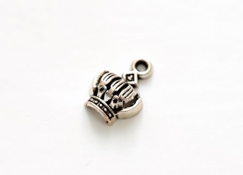 Charms set Crown 8*11mm, 10 pcs