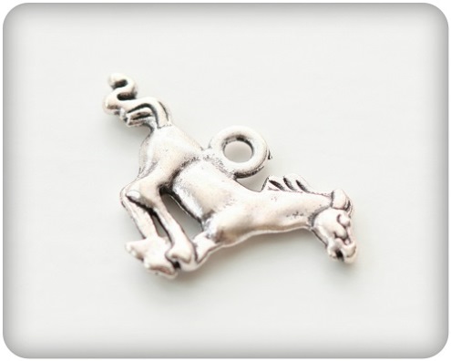 Charms set Horse 27*18mm, 10 pcs