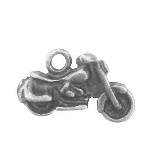 Charms set Motorcycle 17*10mm, 10 pcs