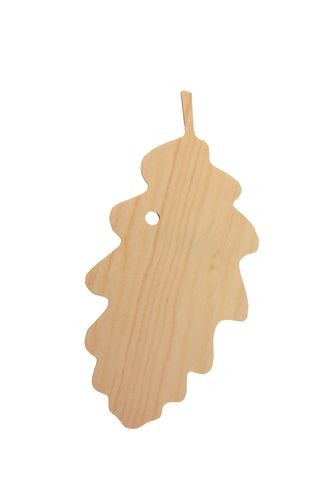 Wooden blank Leaf 15x7.5?m