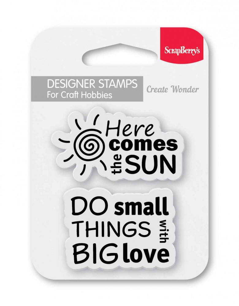 Set of stamps 7*7 cm Sun