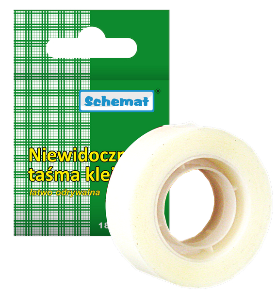Invisible adhesive tape 18mm x 32,9m