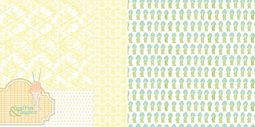 Fun & Laughter (Single 12X12 Paper Sheet) Fun & Laughter (Single 12X12 Paper Sheet)
