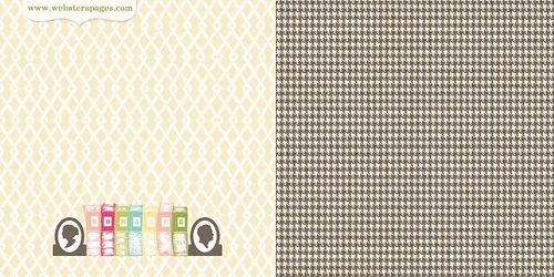 A Romance Story (Single 12X12 Paper Sheet)