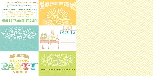 A Surprise! (Single 12X12 Paper Sheet)