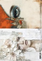 Rice paper 1, Collage, A4 (21x29,7cm) 25-30g