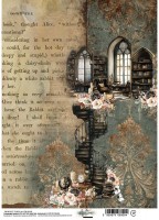 Rice paper 2, In the Library, A4 (21x29,7cm) 25-30g Rice paper 2, In the Library, A4 (21x29,7cm) 25-30g