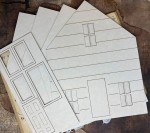 Chipboard album base House, Lovely Autumn (6 pages 26x15,5cm)