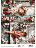 Rice paper 4, The Magic of December, A4 (21x29,7cm) 25-30g Rice paper 4, The Magic of December, A4 (21x29,7cm) 25-30g