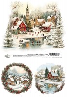 Rice paper 12, The Magic of December, A4 (21x29,7cm) 25-30g