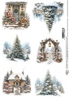 Rice paper 13, The Magic of December, A4 (21x29,7cm) 25-30g