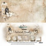 Paper Collection Set 30,5x30,5 cm Natural Beauty, 250 gsm (6 double-sided sheets, 12 designs, bonus design 30x15 cm on the cover)
