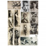 Fabric photo 1, Art, (1 sheet 19x30cm)