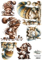 Rice paper 3, Recipe for Happiness, A4 (21x29,7cm) 25-30g