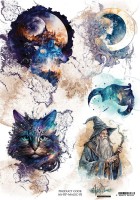 Rice paper 1, Legends of the Magic School, A4 (21x29,7cm) 25-30g