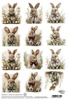 Rice paper 1, Spring, A4 (21x29,7cm) 25-30g