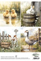 Rice paper 7, Spring, A4 (21x29,7cm) 25-30g