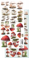 Double-sided paper 30,5x15 cm The World of Fairies – extras to cut, mirror print, 250 gsm (1 sheet)