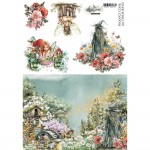 Rice paper 3, The World of Fairies, A4 (21x29,7cm) 25-30g
