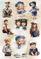 Rice paper 3, Underwater World, A4 (21x29,7cm) 25-30g