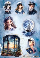 Rice paper 4, Underwater World, A4 (21x29,7cm) 25-30g