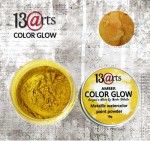 Color Glow - Amber, metallic watercolour paint in powder, 10 g